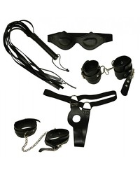 Bad Kitty Bondageset 5teilig, schwarz